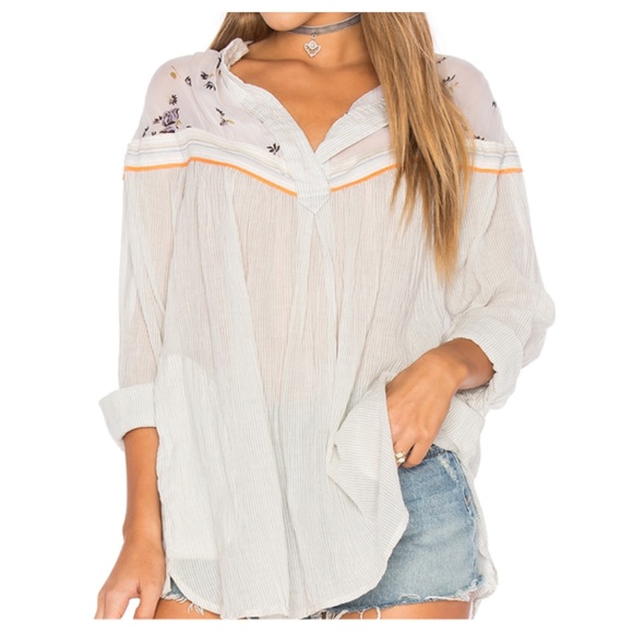 Free People Hearts and Colors Top - Picture 2 of 7